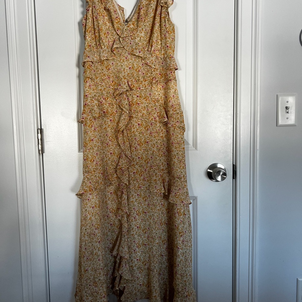 Astr Multicolor Floral Maxi Dress